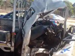 PICTURES: 3 Killed In Chinhoyi Head-on Collision