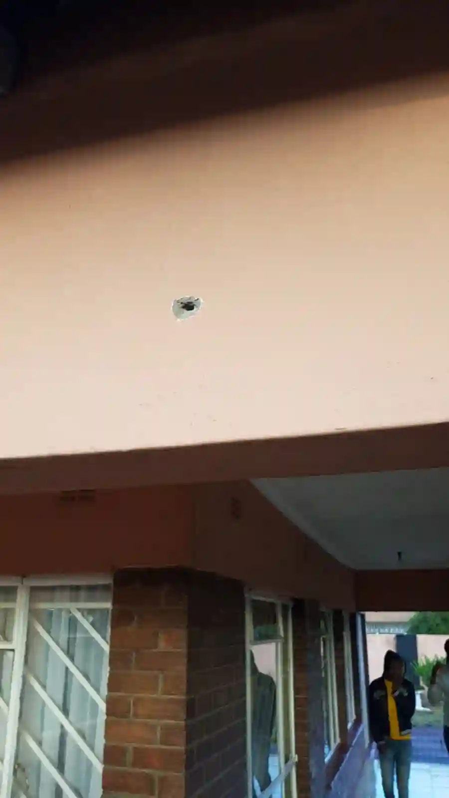 PICTURES: Bullets Fired At MDC MP's House- Hwende