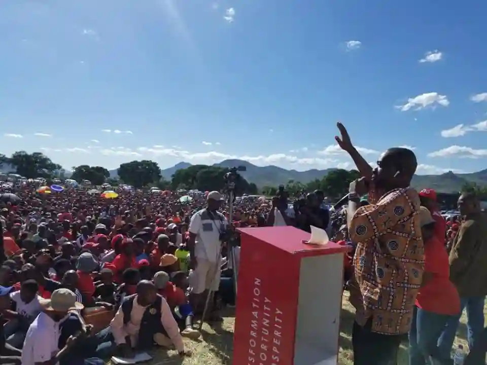 PICTURES: Chamisa's Thank You Rally In Mutare