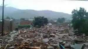 PICTURES: Chimanimani Houses Destroyed By Cyclone Idai
