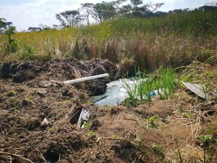 PICTURES: Chinese Factory Discharging Raw Sewage Into Harare's Water - Mliswa