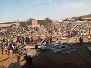 PICTURES: Council Destroys Market Stalls In Mbare