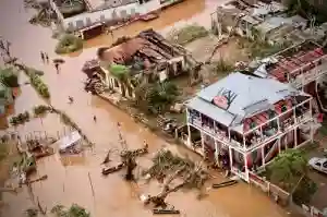 PICTURES: First Ariel Photos Of Cyclone Kenneth Damage In Mozambique