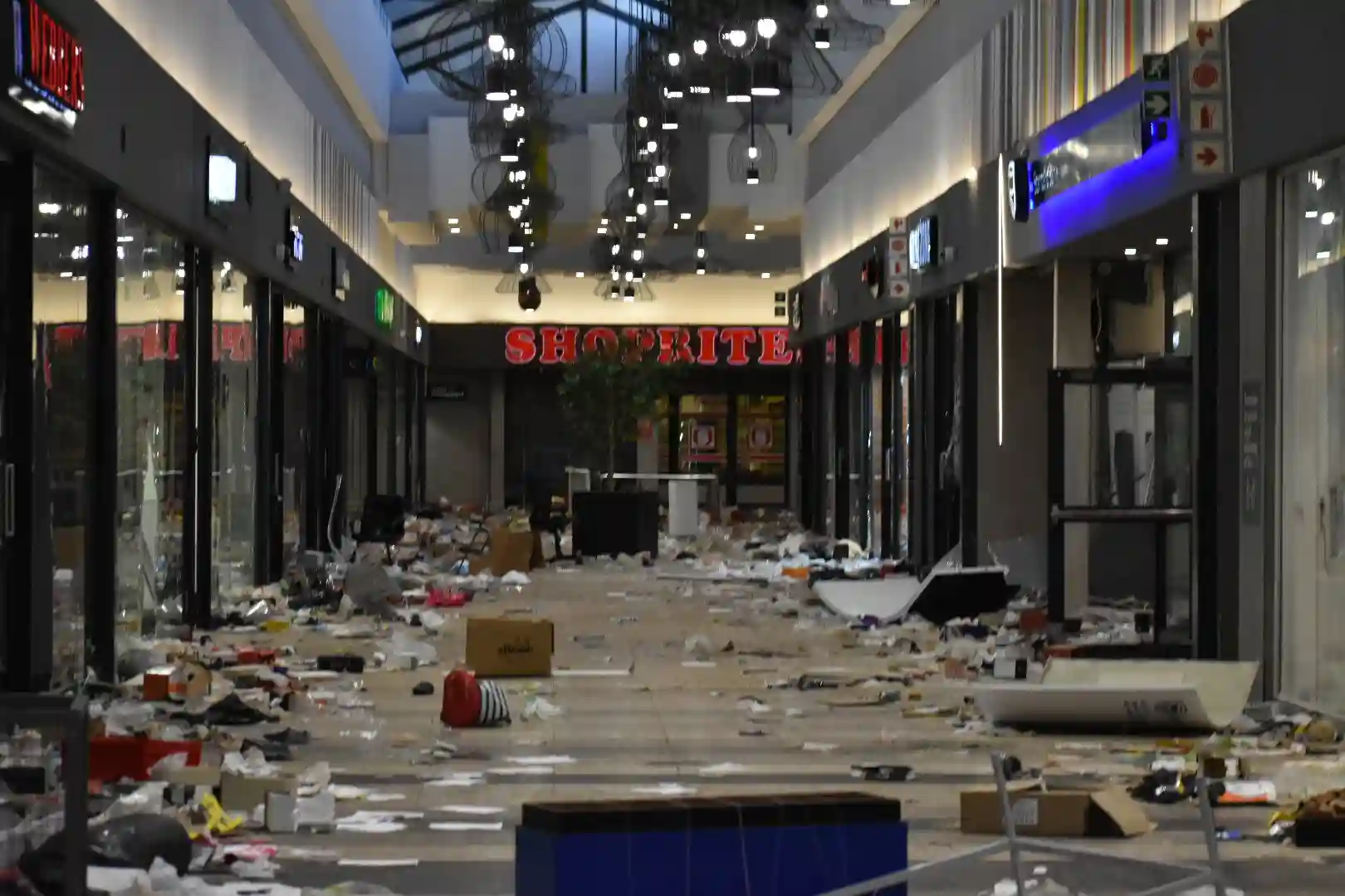 PICTURES: Looting And Destruction Of Property In South Africa