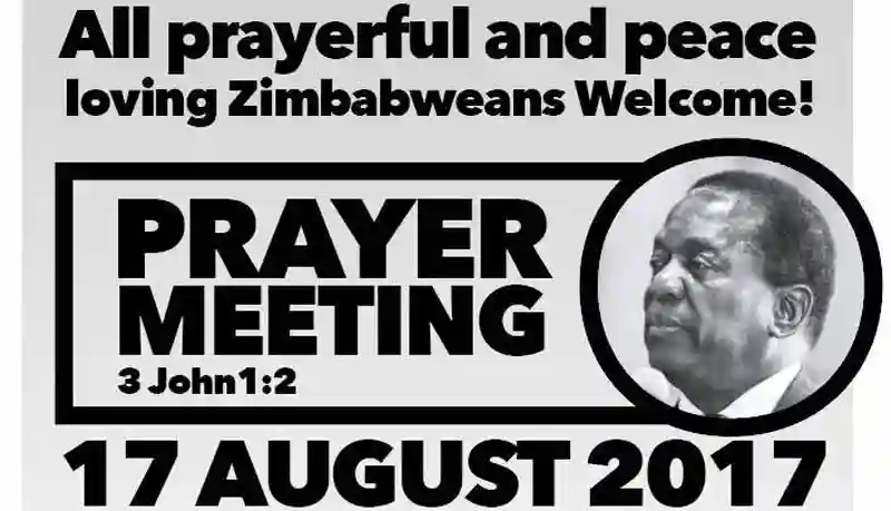 Pictures: Mnangagwa loyalists hold prayer meeting following Makandiwa's “prophecy”