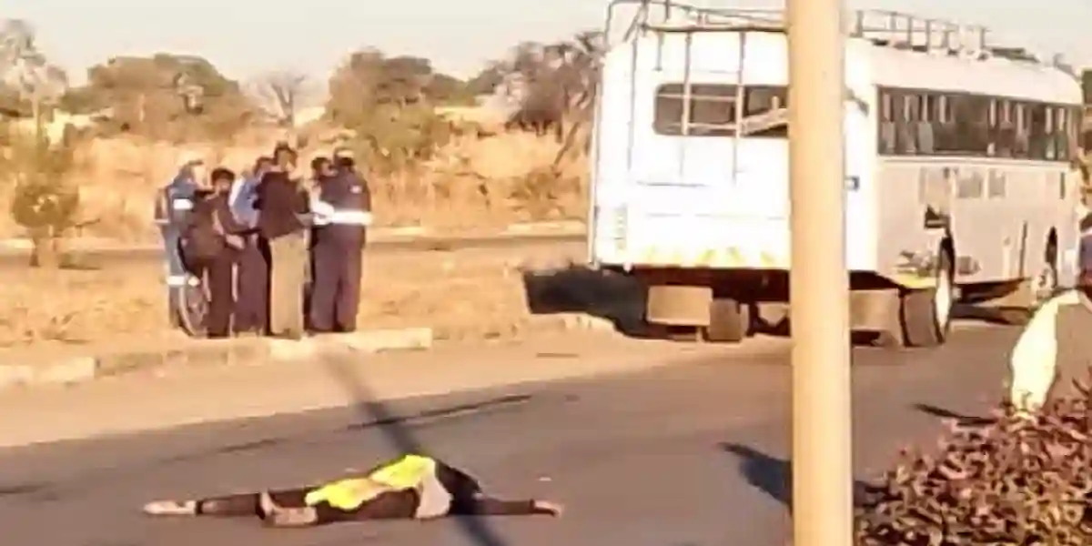 PICTURES: Police Officer Run Over, Dragged By ZUPCO Bus