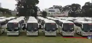 PICTURES: President Mnangagwa Commissions Another  Batch Of ZUPCO Buses