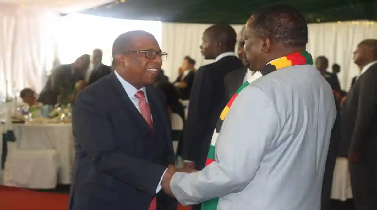 PICTURES: President Mnangagwa Hosts Members Of The Diplomatic Community
