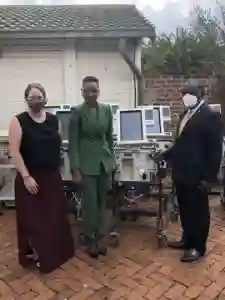 PICTURES: Susan Mutami Donates "First Of Its Kind" Hospital Equipment To Mnene Hospital In Mberengwa