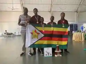PICTURES: Zimbabwe Robotics Team Wins First Position At Robotics World Olympics