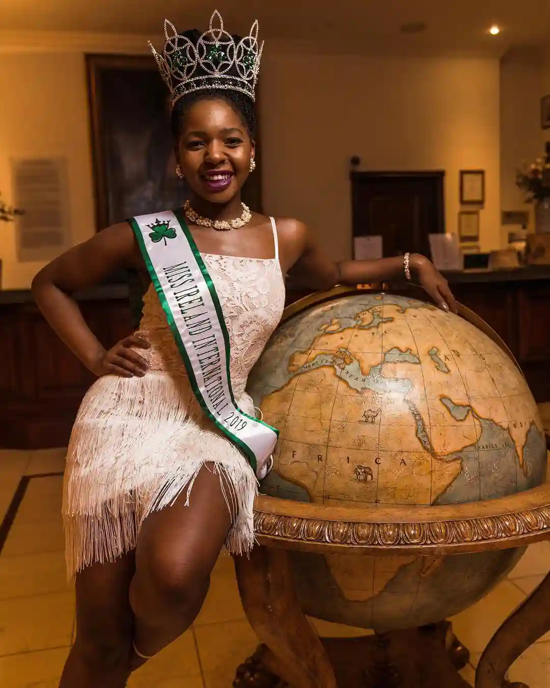PICTURES: Zimbabwean Model Wins Miss Ireland International