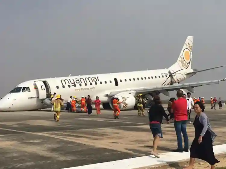 Pilot Safely Lands Plane Without Front Wheels