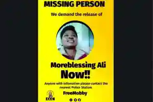 Police Speak On Death Of CCC Activist Moreblessing Ali