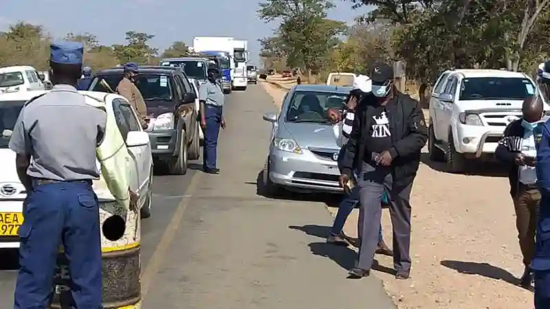 Police Tighten Kwekwe Lockdown
