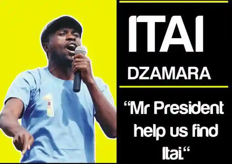 President Mnangagwa Asked To Prove Commitment To New Dispensation By Revealing Fate Of Itai Dzamara