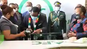 President Mnangagwa Launches AFC Holdings, Formerly Agribank