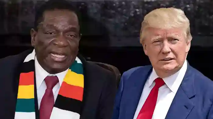 President Mnangagwa Sends Message To The Trumps 