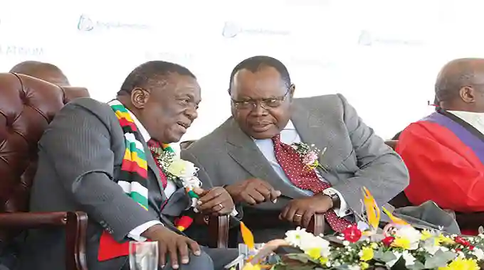 President Mnangagwa's Scarf Auctioned For US$3 000