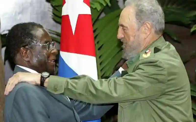 President Mugabe pays tribute to Fidel Castro