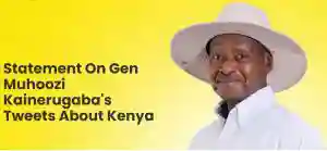 President Museveni Apologises To Ruto After His Son Said Uganda Could Capture Nairobi In 2 Weeks