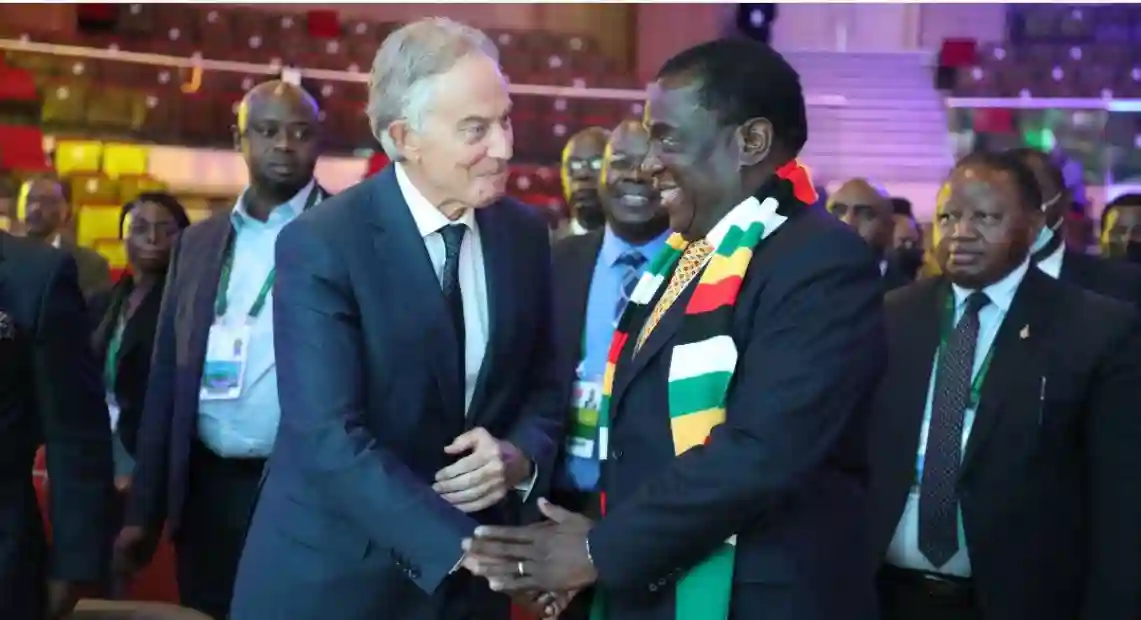Responses To President Mnangagwa's Meeting With Ex-UK Prime Minister Tony Blair