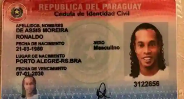 Ronaldinho Being Held In Paraguay Over Fake Passport Allegations