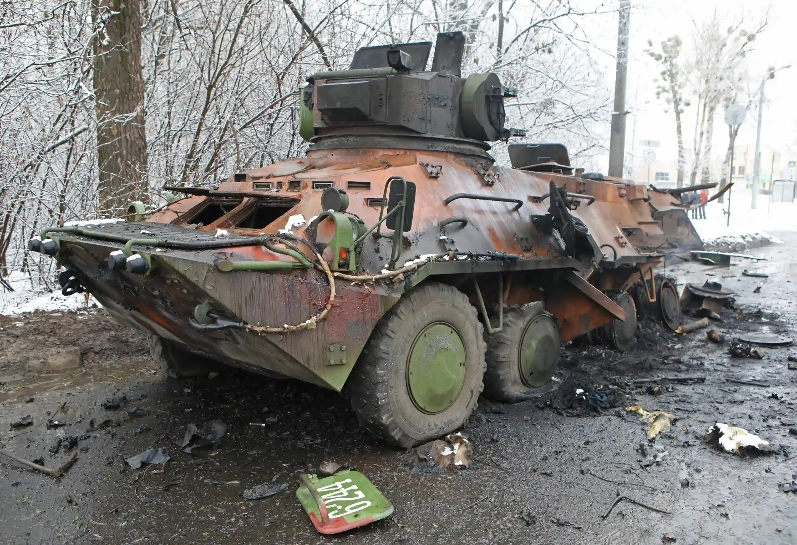 Russian Forces Reportedly Capture Strategic Town In Ukraine