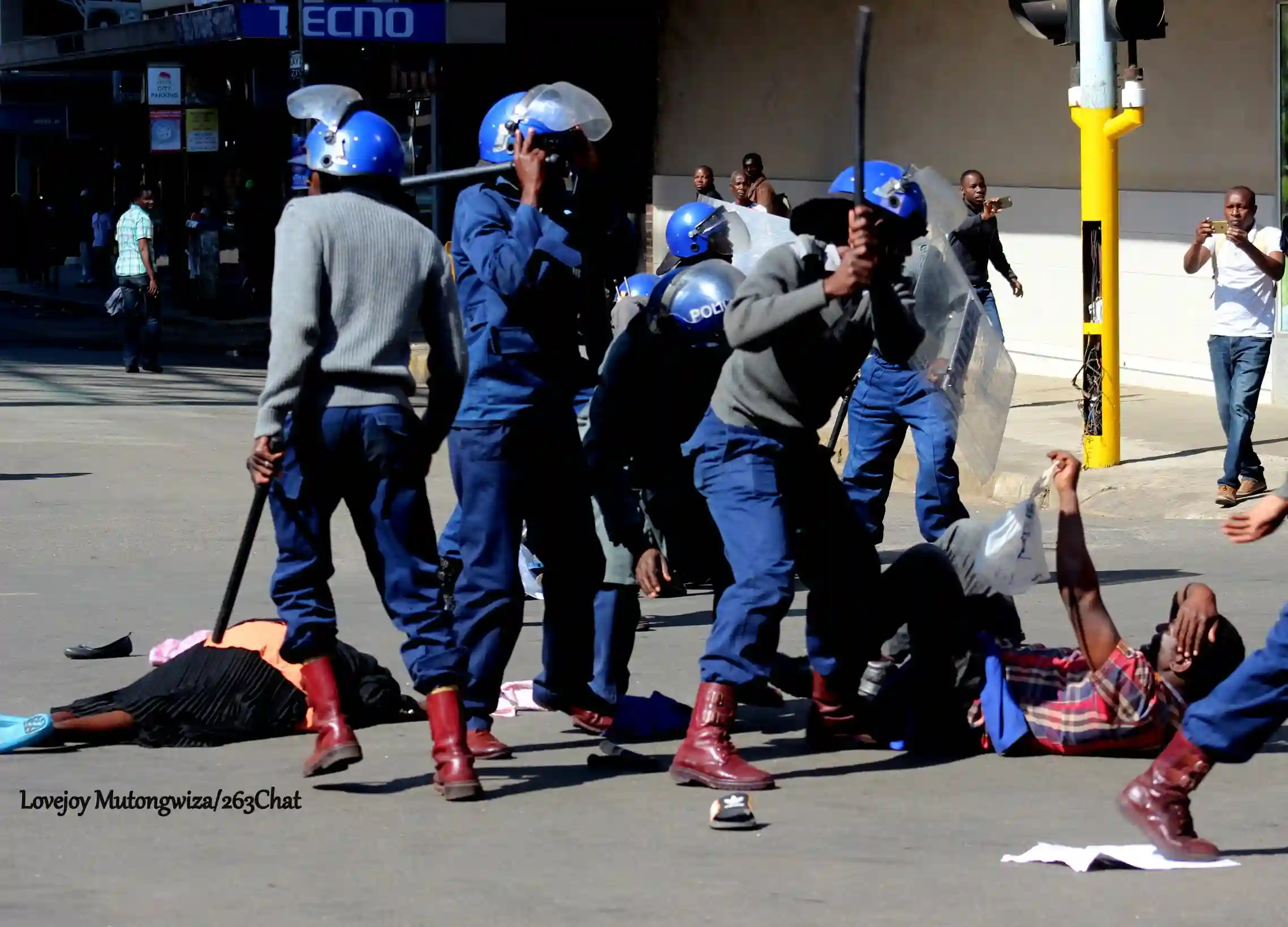 SB Moyo Defends Police Suppression Of MDC Demo