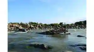 Security Agents Destroy Another Illegal Bridge In Limpopo River