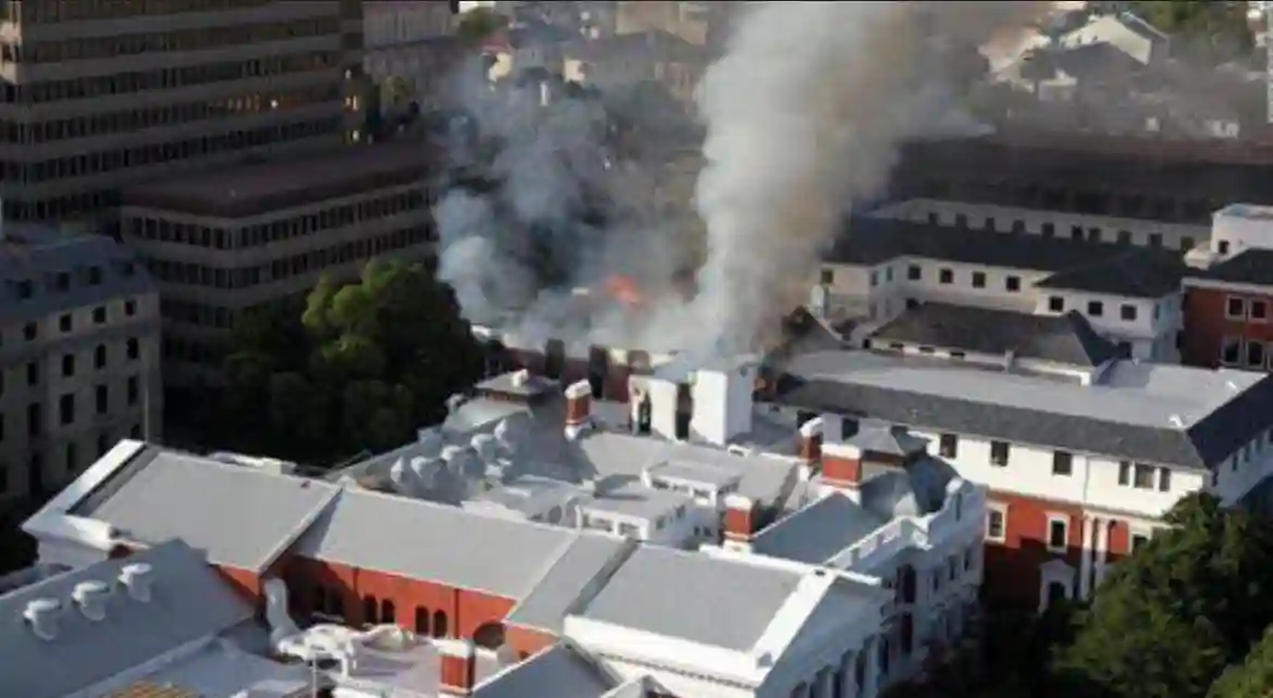 South Africa: Suspect Arrested Over Parliament Fire