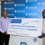 Stanbic Bank Donates US$20 000 To Fight Cancer