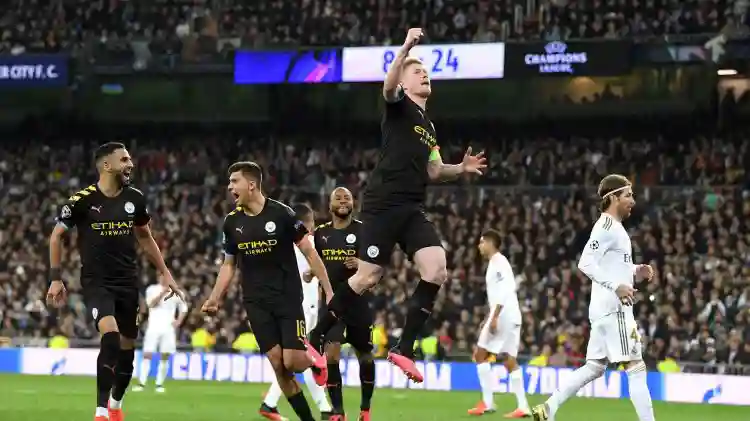 UEFA Champions League: Manchester City Make History In Madrid