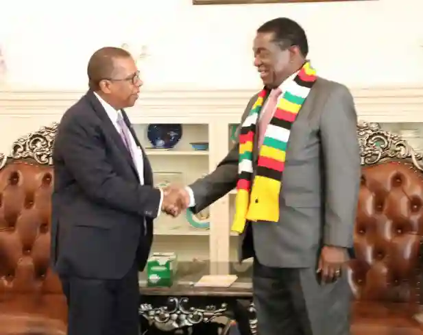 "US Diplomat Bemoans 'Lack Of Social Distancing' In Zimbabwe," - Chin'ono