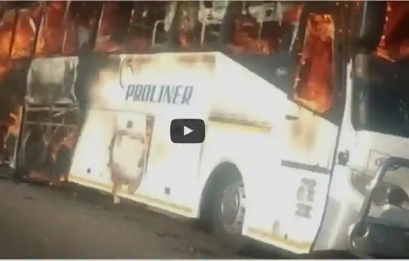 Video: Government offers $200 to bury each of the victims of Pro-liner bus inferno