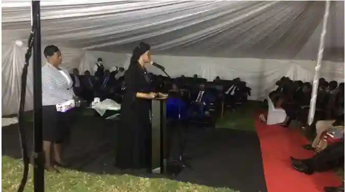 Video:  Grace And Robert Mugabe Speak On Relationship With ED At Ambuya Marufu's Funeral