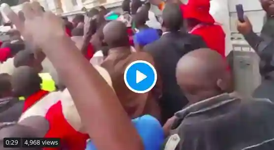 Video: MDC-T Chamisa Loyalists Chant “hure hure” At Khupe After Supreme Court Ruling Party