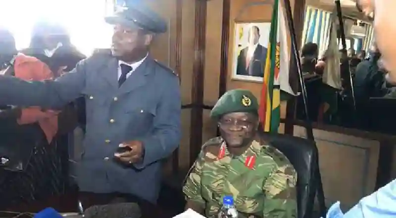 Video:  Military Speaks On Its Role In The Elections, Addresses Allegations Of Deploying Soldiers To Campaign For Zanu-PF