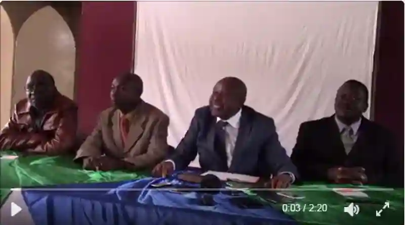 Video: Mutsvangwa attacks G40 and challenges Jonathan Moyo to public debate