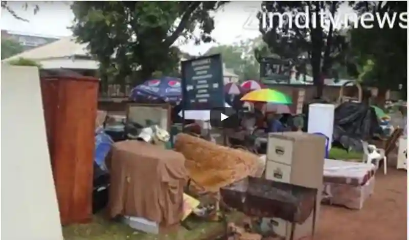 Video: People with disabilities evicted from Cheshire home out in the rain