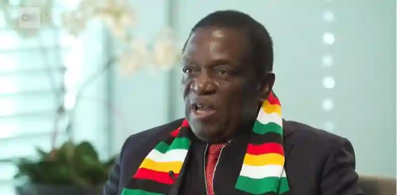 Video: President Mnangagwa Speaks On The Rule Of Law During CNN Interview