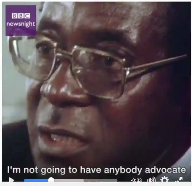Video: Short Clip taken in 1980 in which Mugabe talks about how he will rule