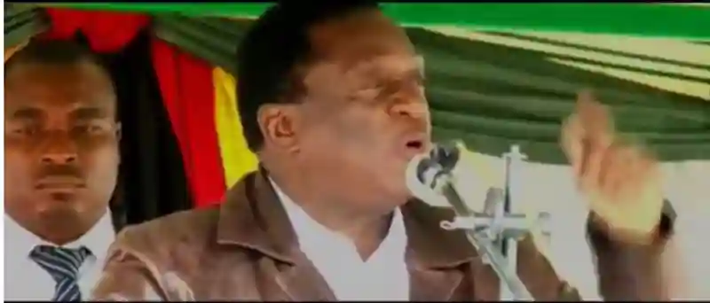 Video Throwback: Mnangagwa says if you don't tow the correct line you go