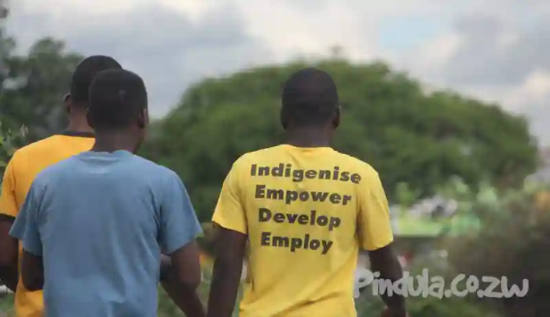 VIDEO: Zanu-PF youth demonstrate on road that leads to Mugabe's "Blue Roof" residence