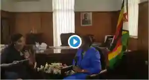 Video: ZEC Chairperson Justice Rita Makarau explains why she kneeled before Mugabe, accused of lying