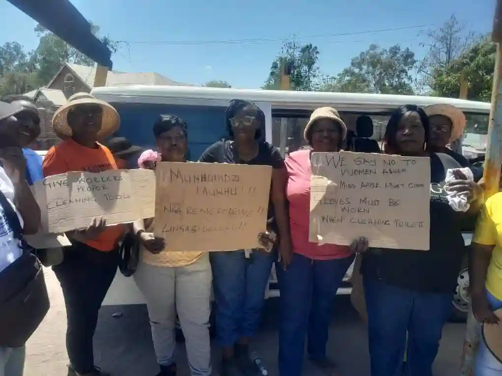 Viral Video Of Workers Cleaning Toilets At South Mining With Bare Hands Sparks Outrage