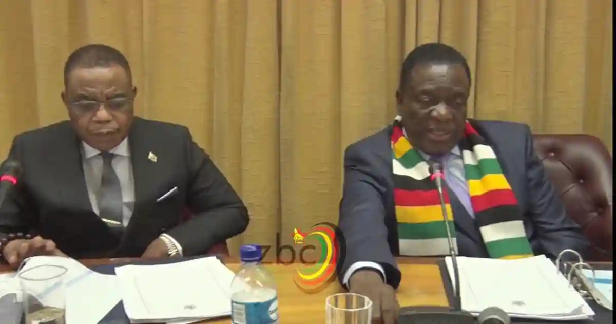VP Chiwenga Attends 42nd Cabinet Meeting