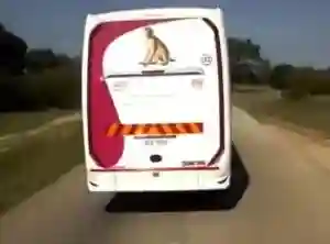 Watch: Another Bus Caught On Camera Speeding And Blocking The Road