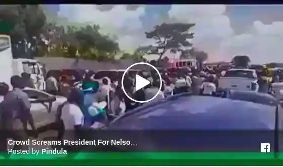 Watch: Crowd Shouts President For Nelson Chamisa At Mtukudzi Burial