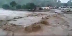 WATCH: Flooded River Washes Bridge Away In Chipinge