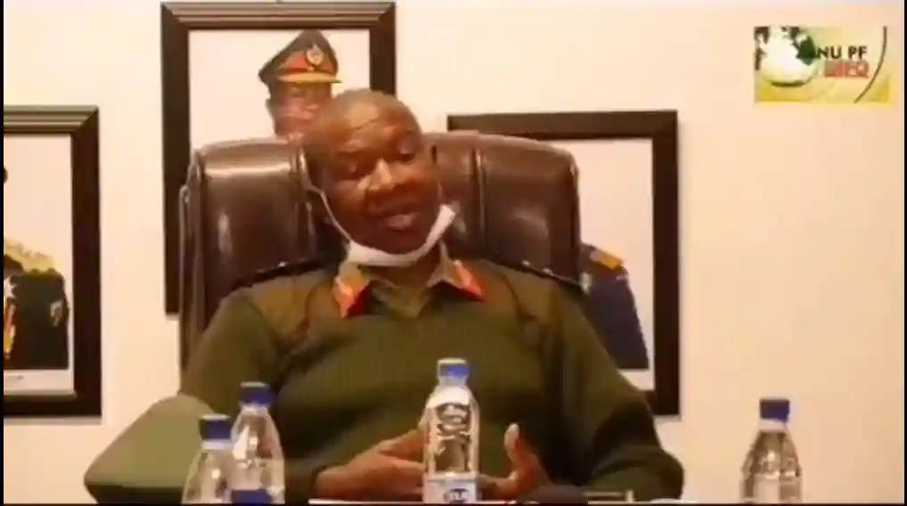 WATCH: General Sibanda Condemns Corruption Within The Country's Leadership